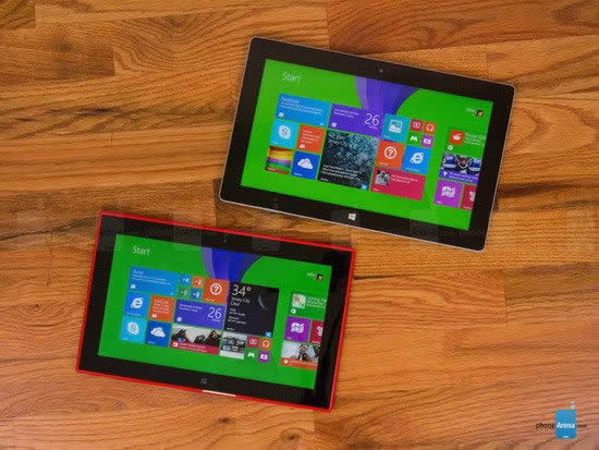 ŵLumia 2520Ա΢Surface 2 