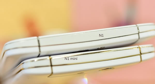 OPPO N1 mini和OPPO N1外观对比
