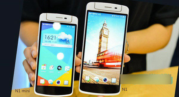 OPPO N1与OPPO N1 mini外观对比评测