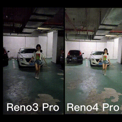 月光夜景视频算法优势几何?Reno4视频对比Reno3