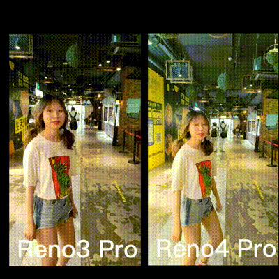 月光夜景视频算法优势几何?Reno4视频对比Reno3