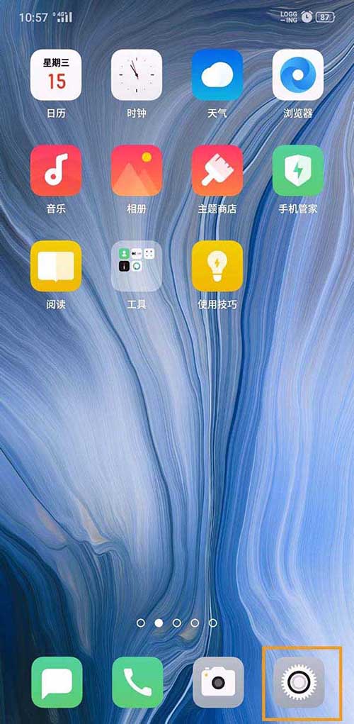 OPPO Reno��ô����Ĭ�������С?_��׿�ֻ�_�ֻ�ѧԺ_��վ