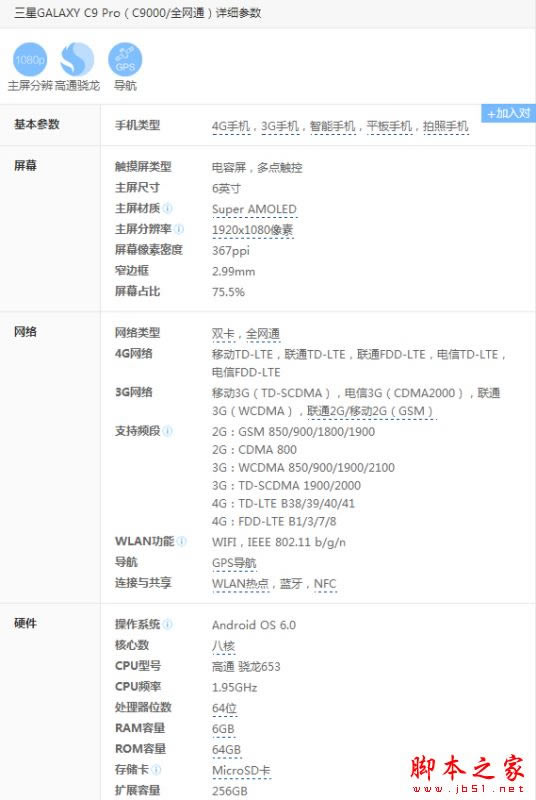 三星c9pro与C7有啥不同？三星盖乐世c9pro与C7详细区别对比评测