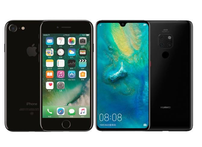 iPhone 7�ͻ�ΪMate 20�ĸ��� iPhone 7�ͻ�ΪMate 20����Ա�_�ֻ�����_�ֻ�ѧԺ_��վ
