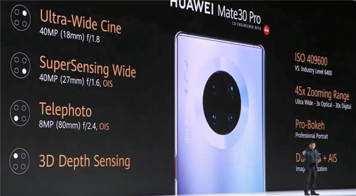 华为Mate 30 Pro发布会回顾:全面了解华为Mate 30 Pro_安卓手机_手机学院_本站