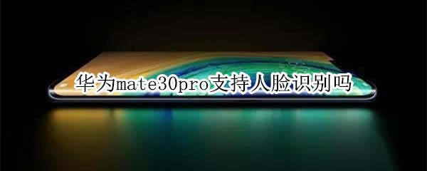 ��Ϊmate30pro������������ ��Ϊmate30pro֧��֧������ʶ��_��׿�ֻ�_��վ