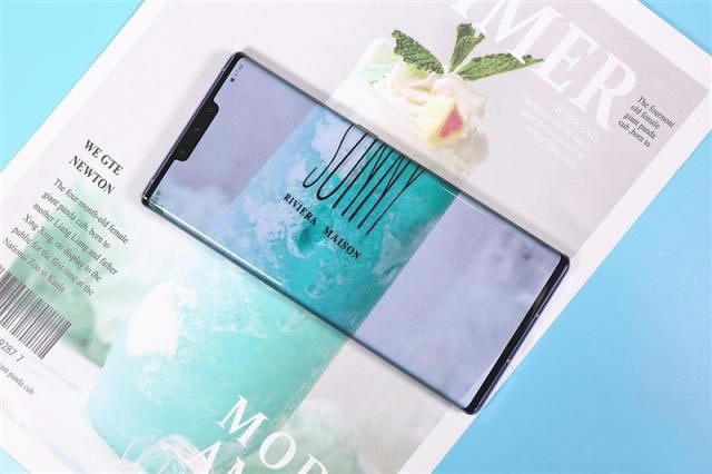 华为mate30pro屏幕边缘发绿怎么回事?_安卓手机_手机学院_本站