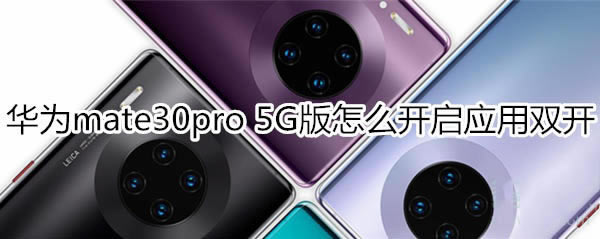 ��Ϊmate30pro 5G����ο���Ӧ��˫��?_��׿�ֻ�_�ֻ�ѧԺ_��վ