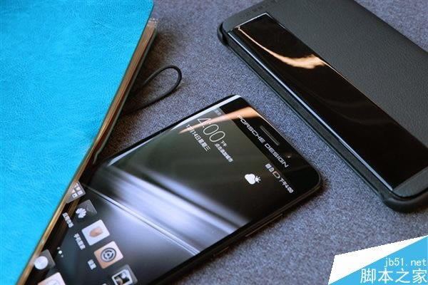 万元国产机华为Mate9保时捷版开箱图赏:全黑色一体奢华_安卓手机_手机学院_本站