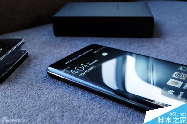 万元国产机华为Mate9保时捷版开箱图赏:全黑色一体奢华_安卓手机_手机学院_本站