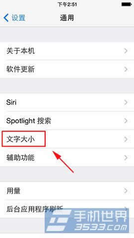 iphone6字体大小设置办法_iphone指南