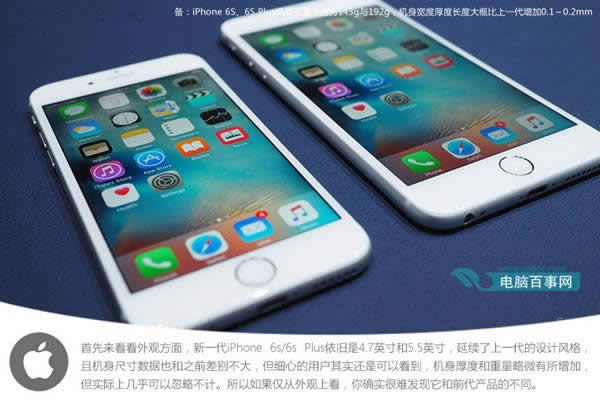 iPhone6s与iPhone6s Plus哪个好用些