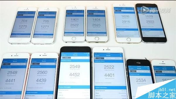 [视频]iPhone5/5S/6/6S等运行iOS9/iOS10体验对比