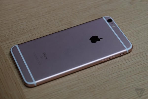 图为玫瑰金iPhone6s图片