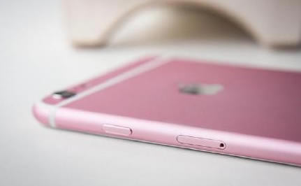 玫瑰粉色iphone6s什么样?苹果6s粉色款外观