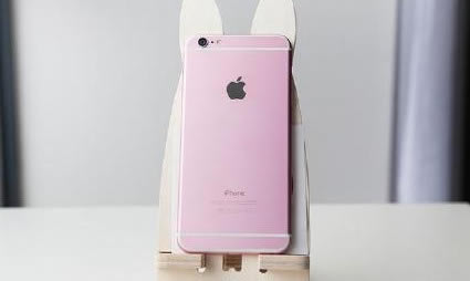 玫瑰粉色iphone6s什么样?苹果6s粉色款外观