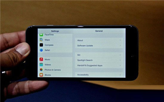 iPhone6外型怎么样?iPhone6真机实拍上手试玩图片