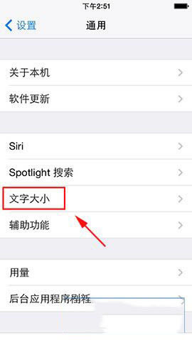 怎么设置iphone6字体的大小_苹果手机_手机学院_本站