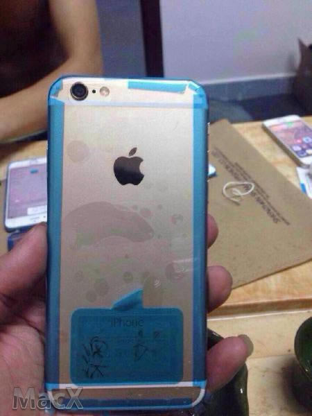 点击查看大图 偷跑?iPhone 6/6 Plus 真机提前在中国、越南出现(对比图/视频)_手机资讯_手机学院_本站