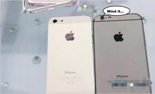 4.7寸iPhone6深空灰与iPhone5s银白色高清对比图文介绍_苹果手机_手机学院_本站