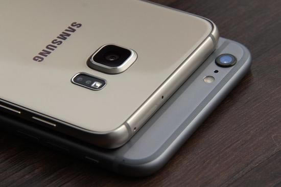 ����S6 edge+��ƻ��iPhone 6 Plus�ĸ��ã�S6 edge+��iPhone 6 Plus��ϸ�Ա�����_�ֻ�����_�ֻ�ѧԺ_��վ