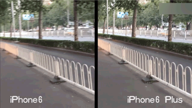 一个光学防抖差多少 iPhone6&Plus比拍照