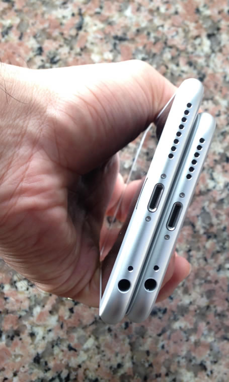 ͵�ܣ�iPhone 6/6 Plus �����ǰ���й���Խ�ϳ���(�Ա�ͼ/��Ƶ)_�ֻ���Ѷ_�ֻ�ѧԺ_��վ