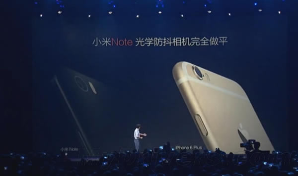 ���ˣ�С��Note�Ա�iPhone 6 Plus