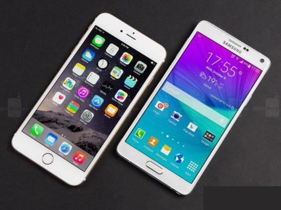 iPhone6 Plus������Note4�ĸ��ã�����Note4��iPhone6 Plus����Ա��������_�ֻ�����_��վ