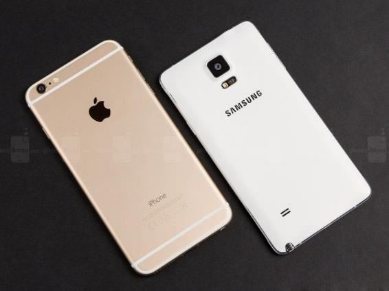 iPhone6 Plus������Note4�ĸ��ã�����Note4��iPhone6 Plus����Ա��������_�ֻ�����_��վ