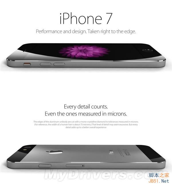 iPhone 7概念设计:帅到掉渣!