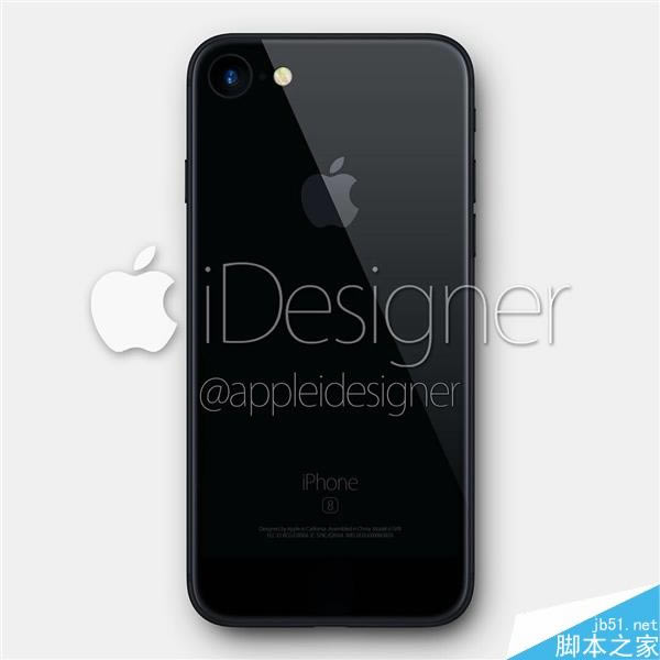iPhone 7黑色版最新渲染图:真带感