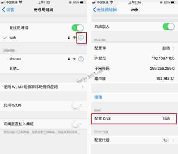 苹果手机怎么设置DNS iPhone8更改DNS详细图文教程