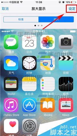 苹果iPhoneSE怎么调整应用图标大小?