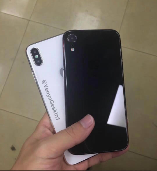 iPhone X新机模型曝光:6.1与6.5英寸版本大有不同_手机资讯