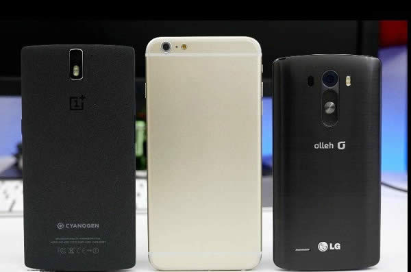 iPhone6比较iPhone5s/LG G3/1加手机图赏_手机技巧