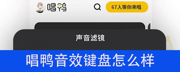 唱鸭里面的音效键盘怎么按 唱鸭音效键盘怎么玩