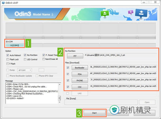 三星GALAXY S4刷机教程 I9500刷机教程