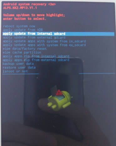 vivo Y622手机的卡刷升级系统包的教程