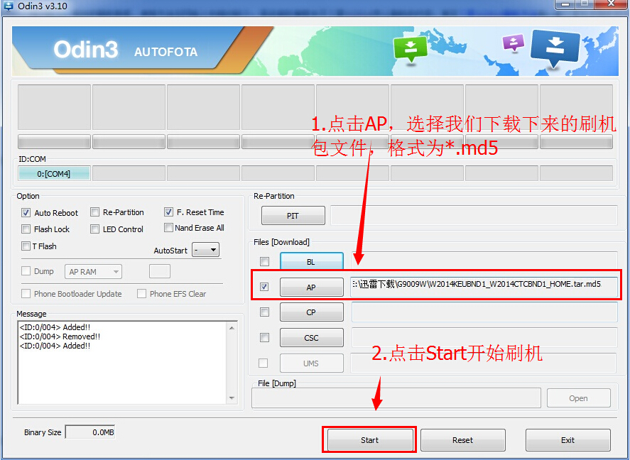 三星GALAXY SIII Neo+救砖教程 I939i线刷救砖教程
