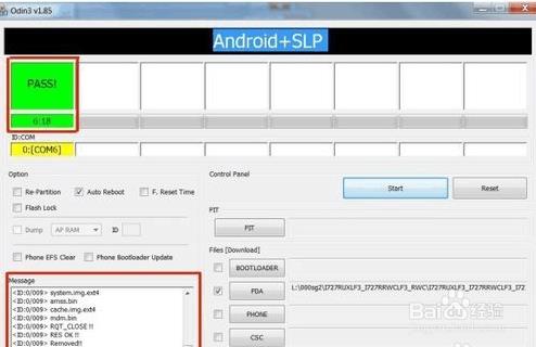 三星GALAXY S6 edge G925P刷机教程 三星G925P线刷救砖教程