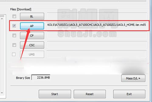 三星A7100刷机教程 三星A7100线刷救砖教程