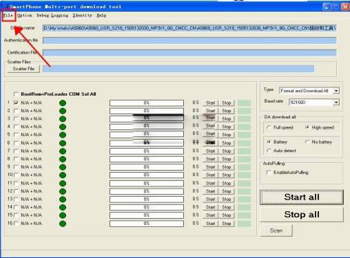 联想黄金斗士S8畅玩移动版 A5860线刷救砖教程