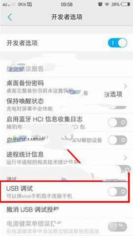 vivo X9 usb调试在啥地方？_手机技巧