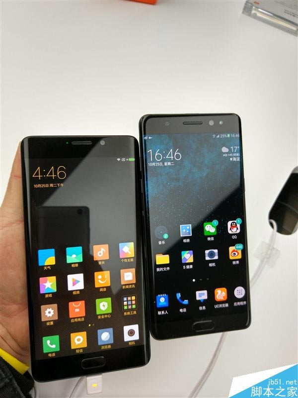 差距有多大?小米Note 2和三星Note 7的真机对比图_手机评测_手机学院_本站