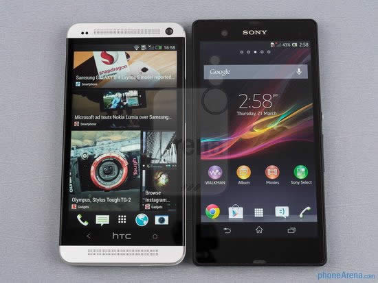 HTC OneԱXperia Z