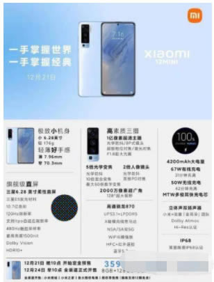 小米12mini支持防水功能吗?小米12mini防水等级介绍_安卓手机_手机学院_本站