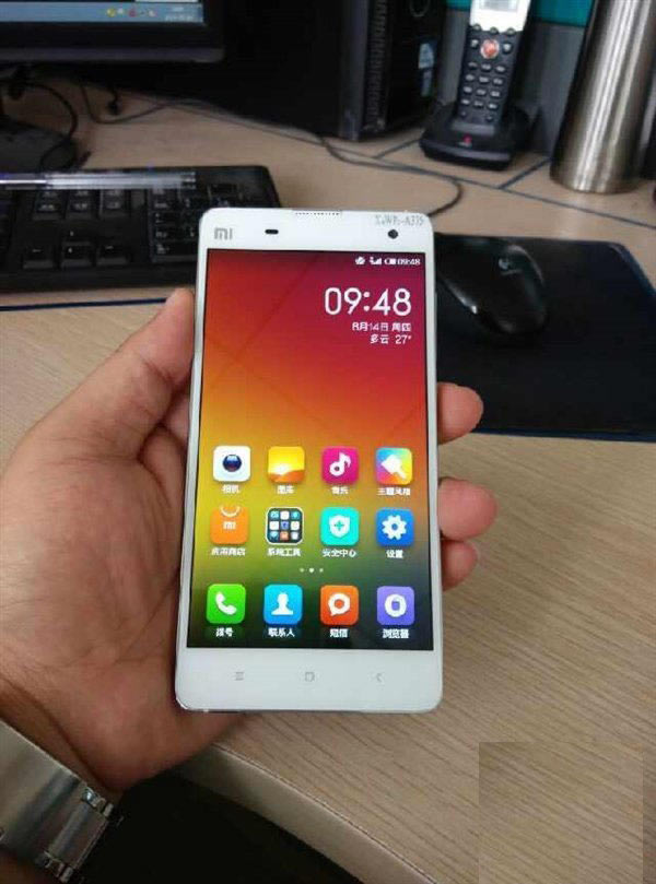 小米4半成品现世 与最终零售版几乎完全一样