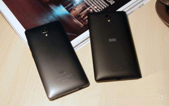 IUNI U3对比小米4