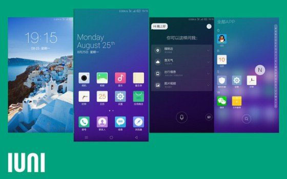 IUNI U3对比小米4